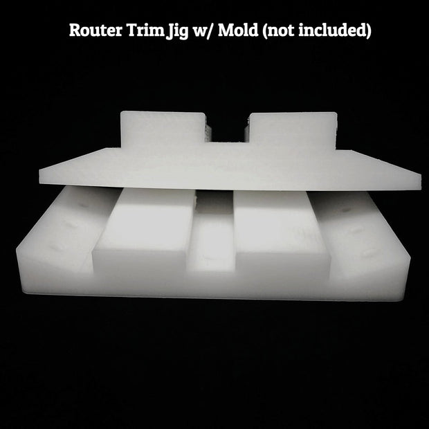 Dual Magazine Carrier Mold *Router Trim Jig Only*