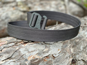  OX Belt by OxCreek Tactical – Black 1.5 inch resin-infused gun belt with aluminum buckle.